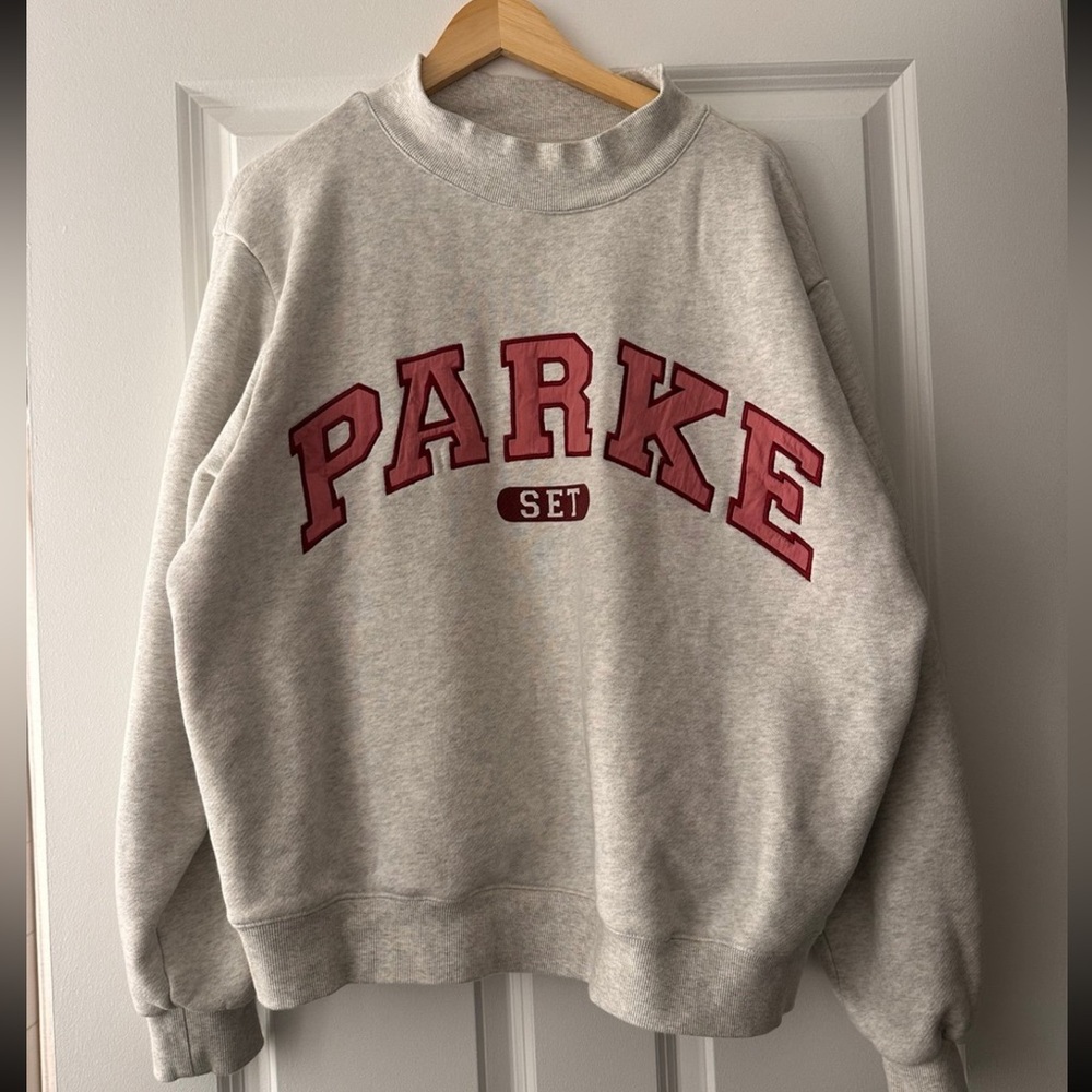 Parke x Set mock neck sweatshirt l/xl